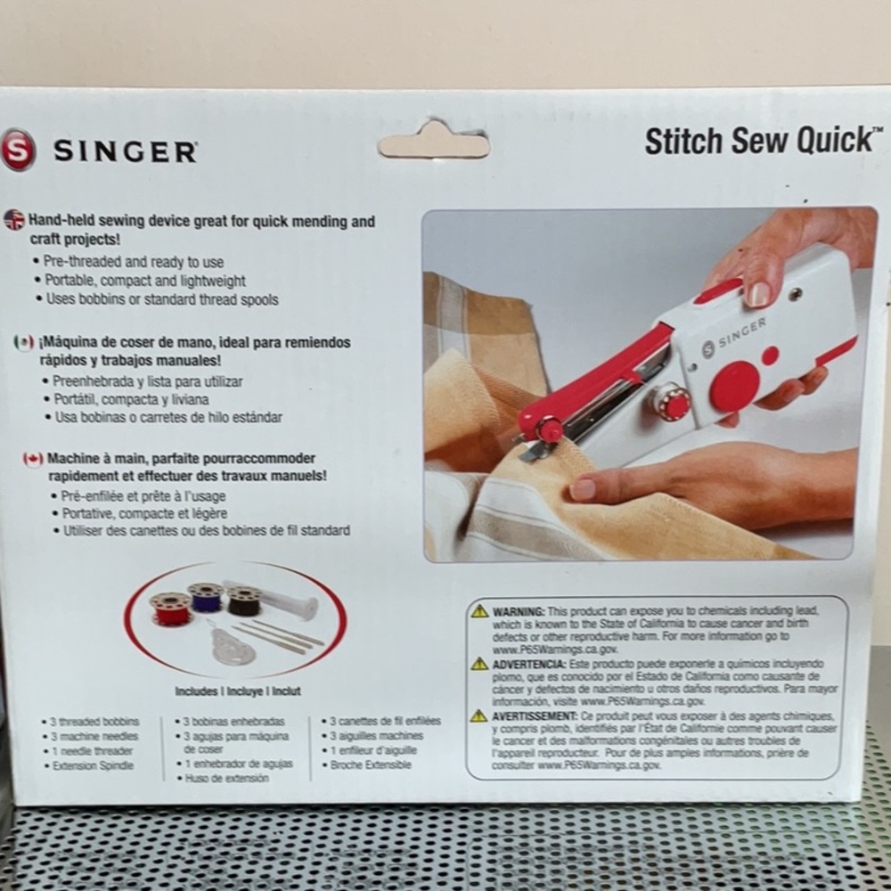 Singer Handheld Cordless Mending Machine - Picture 2 of 2